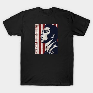 Ali Renounces Violence 1 T-Shirt